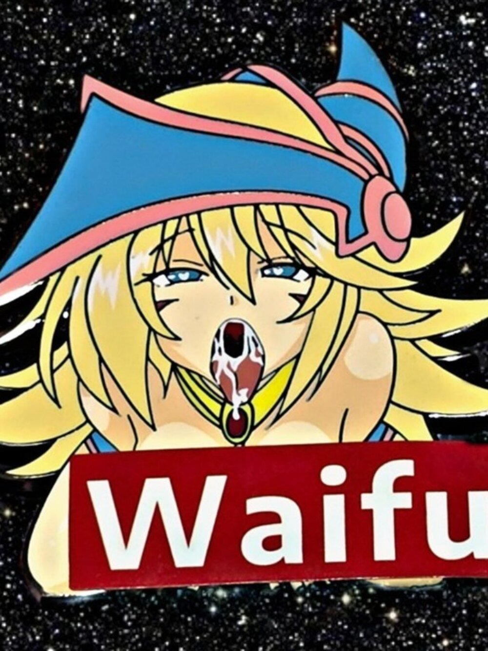 Dark Magician Girl Enamel Pin – Yu-Gi-Oh! Waifu Fan Art Collector's Piece